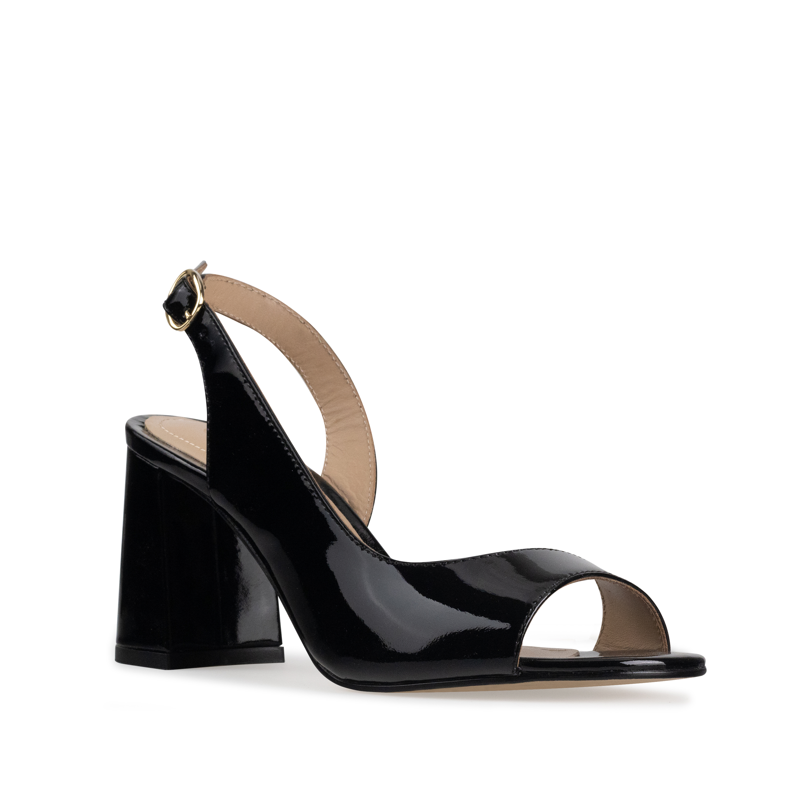 Zapatillas De Tacón Elegantes Para Mujer De Piel Davenia Mod. Alma